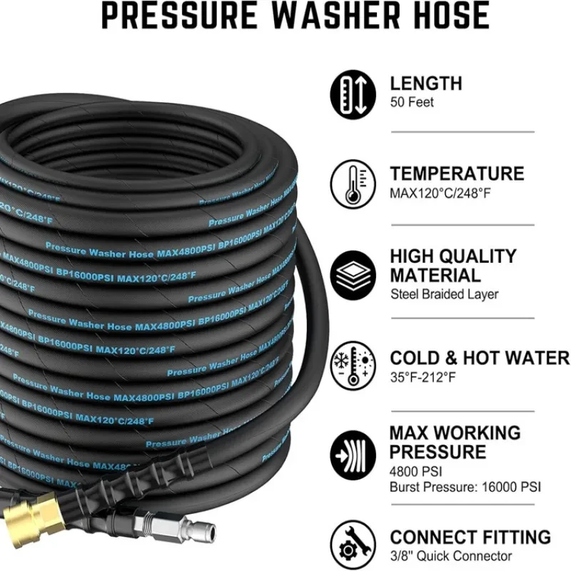 Explosion-Proof Steel Wire Hose for High-Pressure Washers