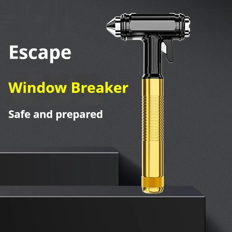 Emergency Car Escape Tool β Window Glass Breaker Safety Hammer