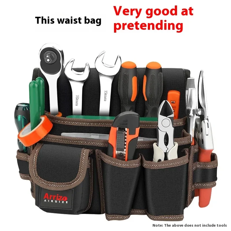 Oxford Cloth Tool Waist Bag – Multifunctional Hardware Storage Pack