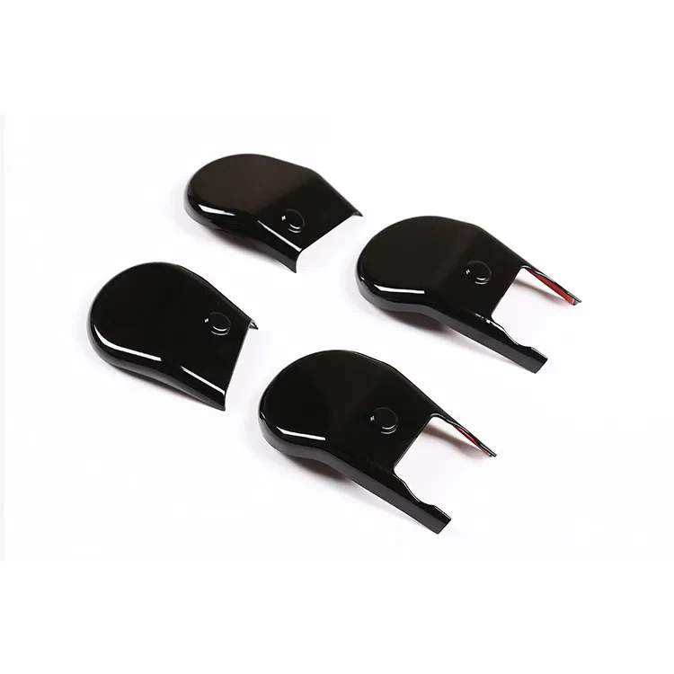 Black ABS Seat Foot Screw Decorative Covers for Toyota HiLux 15-21