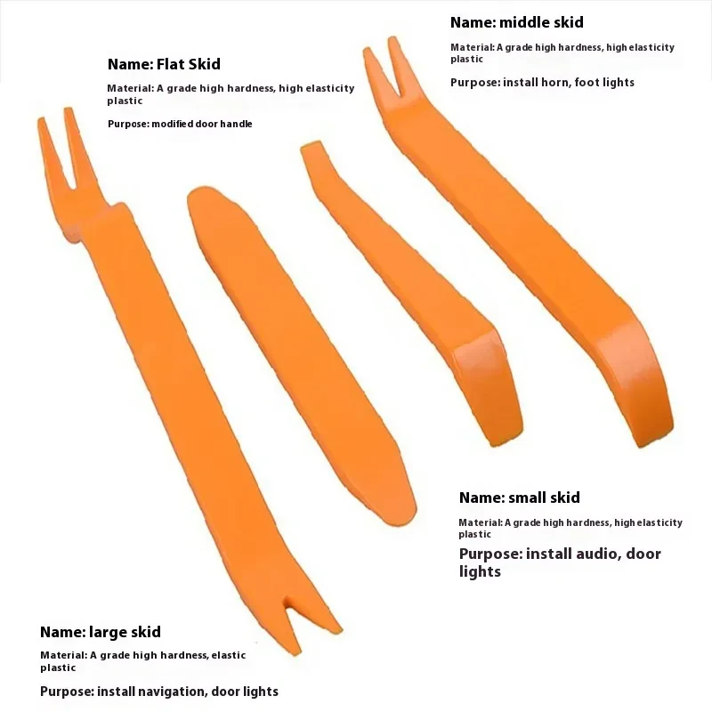4-Piece Car Interior Trim Removal Tool Set β Durable Screwdrivers