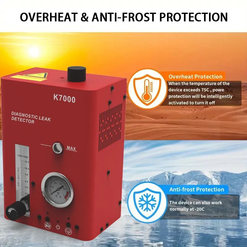 Automotive Smoke Leak Detector for Engine Pipeline Testing
