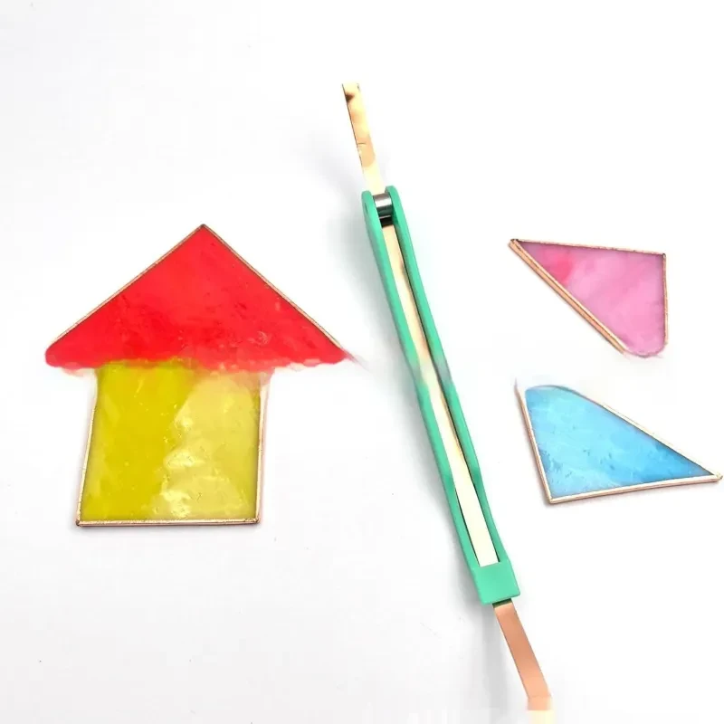 Handmade Fashion Colored Glass Foil Tool