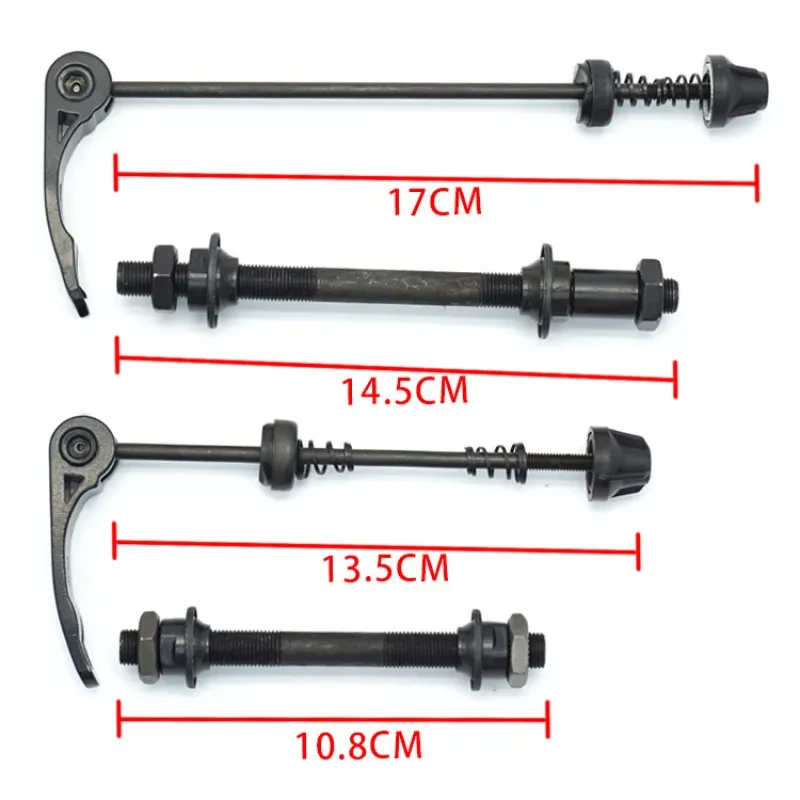 Mountain Bike Hollow Shaft Quick Release Set β Durable Metal Rod