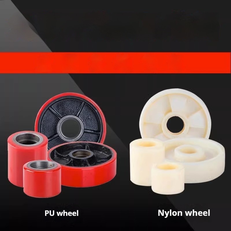 Hydraulic Forklift Nylon PU Wheel – Durable Oil Pressure Truck Caster