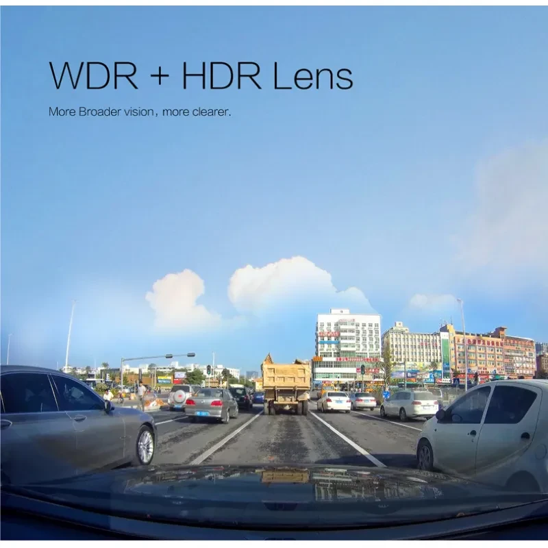 FHD 1080P Dash Cam – Night Vision Car Camera with 170° Wide Angle