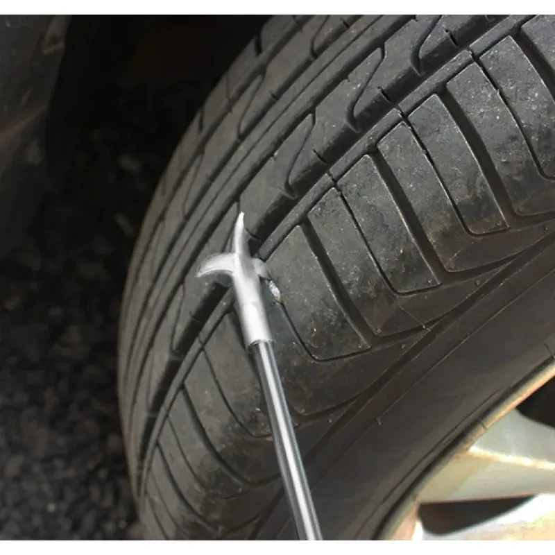 Car Tire Debris Remover Tool – Portable Alloy Cleaning Set