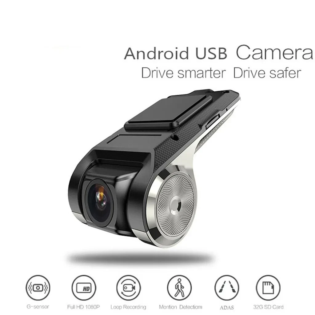 USB Car DVR Driving Recorder – Full HD Android-Compatible Camera
