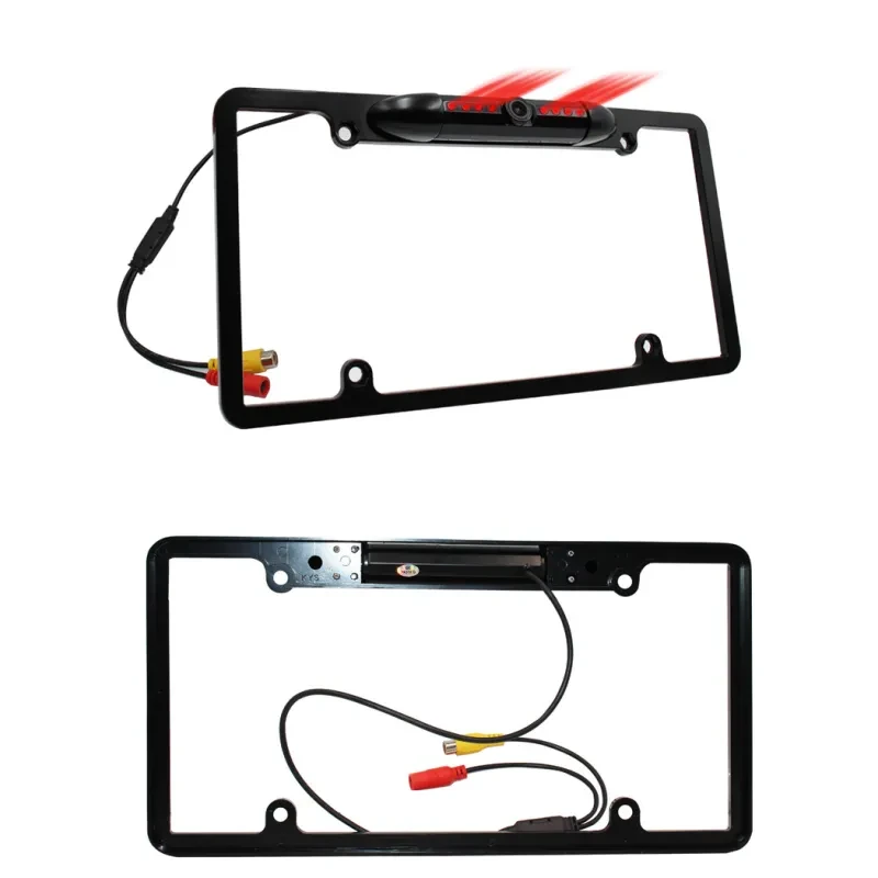 Wireless License Plate Rear View Camera – Easy Car Backup