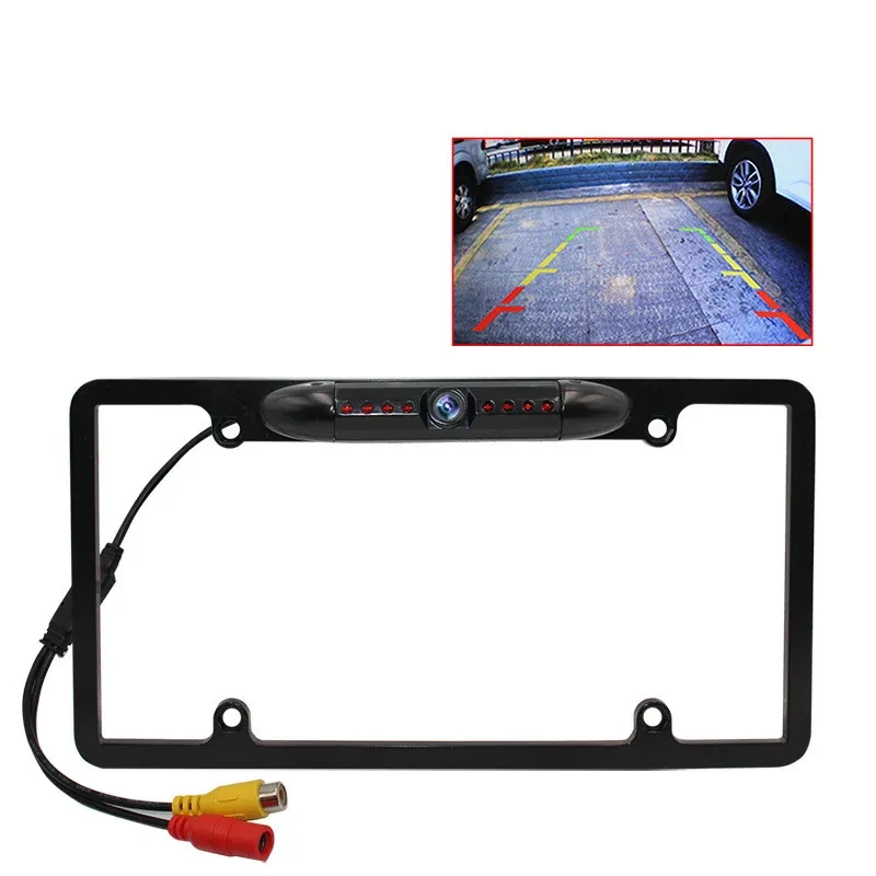 Wireless License Plate Rear View Camera – Easy Car Backup