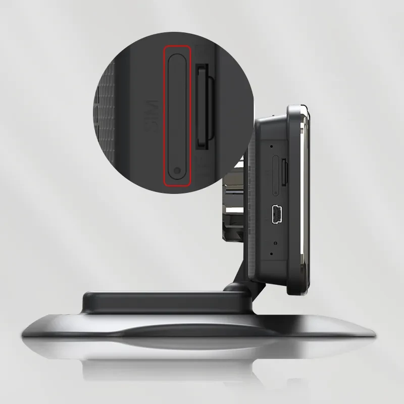 4G 360° Dual Lens Car DVR with GPS Tracking & Remote Monitoring