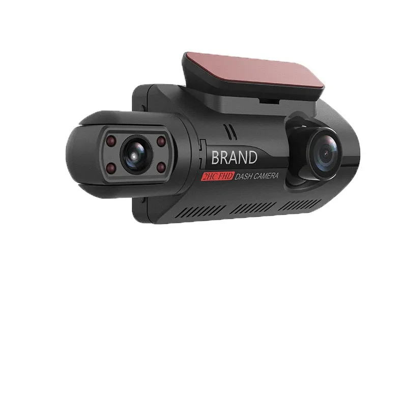 Hidden Dual Lens Tachograph with 3-Inch Display & USB Transfer