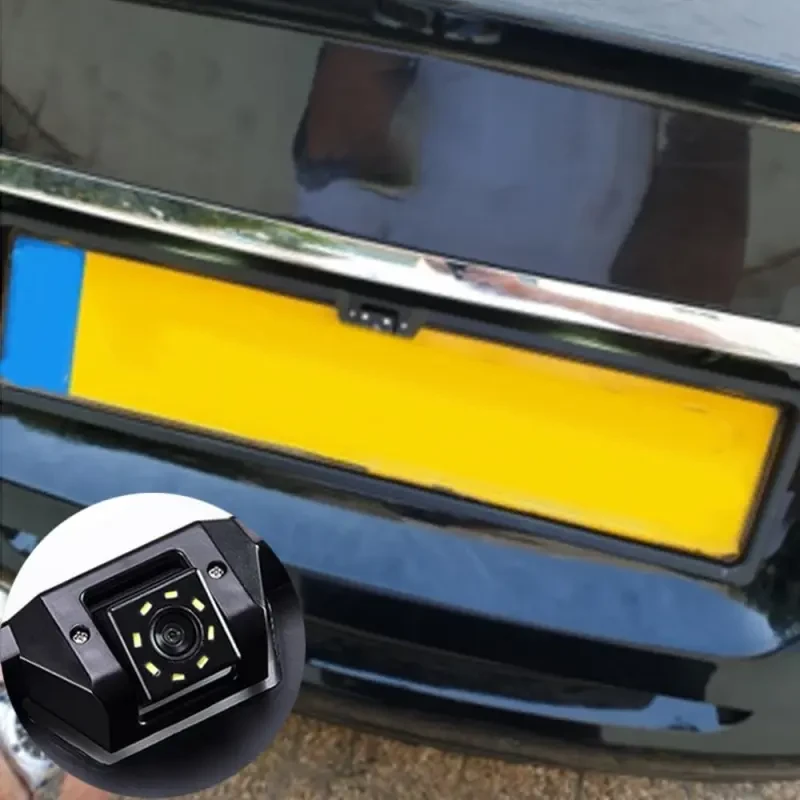 European License Plate Rear View Camera with Night Vision