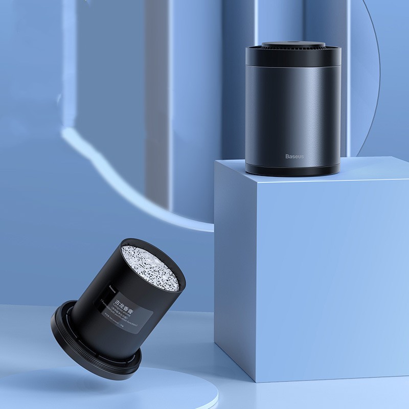 Car Cup Holder Solid Balm Air Freshener with Formaldehyde Purifier