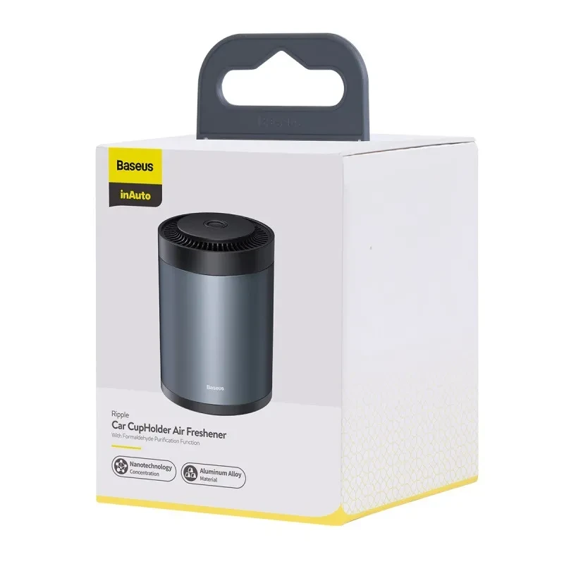 Car Cup Holder Solid Balm Air Freshener with Formaldehyde Purifier