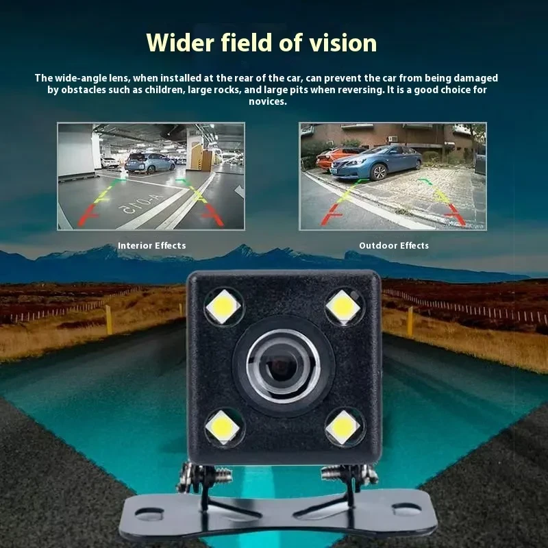 Car Lotus Head Fisheye Camera with Wide Angle View