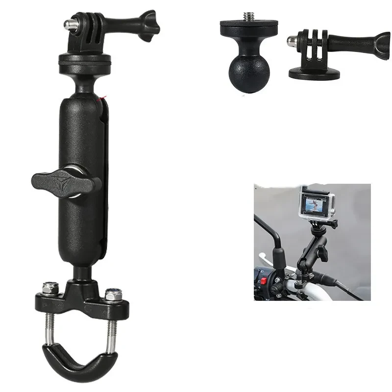 Motowolf Motorcycle Driving Recorder Bracket Base 360° Mount