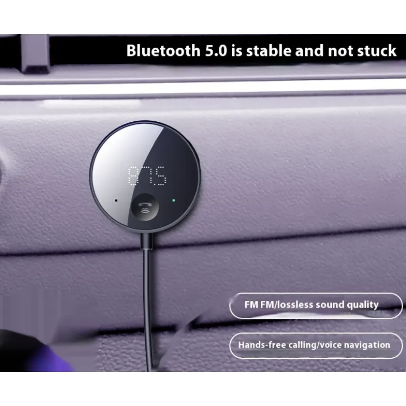 Hands-Free Car Bluetooth MP3 Player with Call Receiver USB