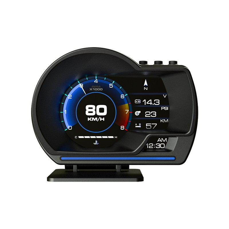 GPS Head-Up Display with Speed, Water Temp & Turbo Monitoring