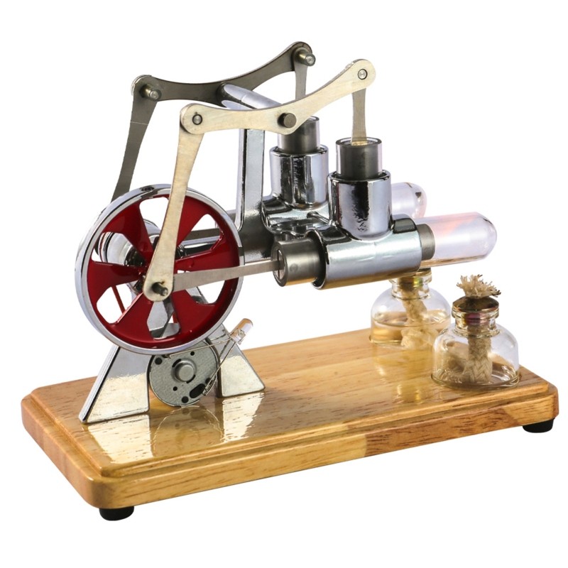 Stirling Engine Kit with LED Light