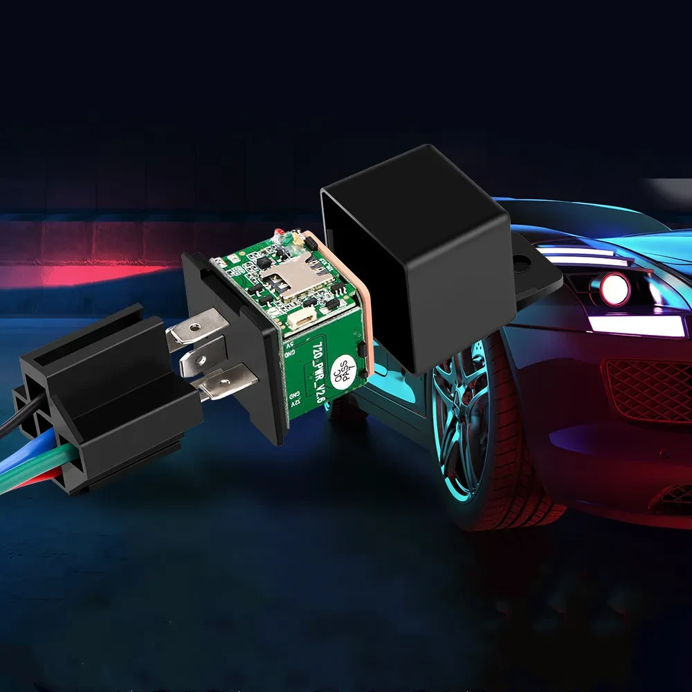 CJ720 Relay GPS Tracker with Multi-Mode Alarms & Waterproof Design