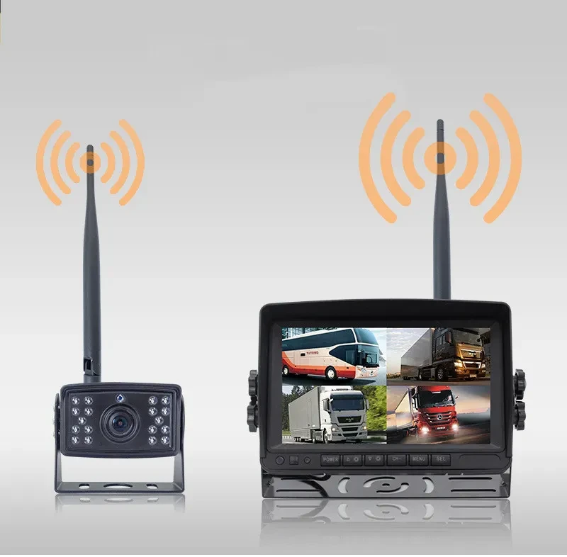 Digital Wireless Driving Recorder with 24V Reversing Camera