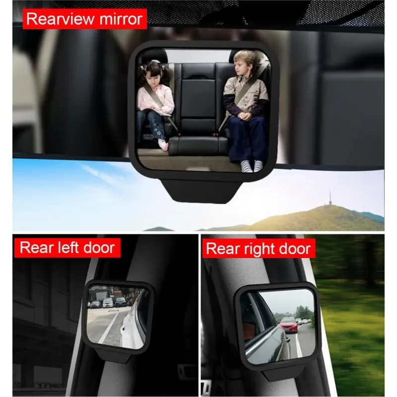 Universal Rear View Mirror – Wide Angle Car Mirror Accessory