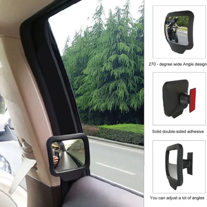 Universal Rear View Mirror – Wide Angle Car Mirror Accessory
