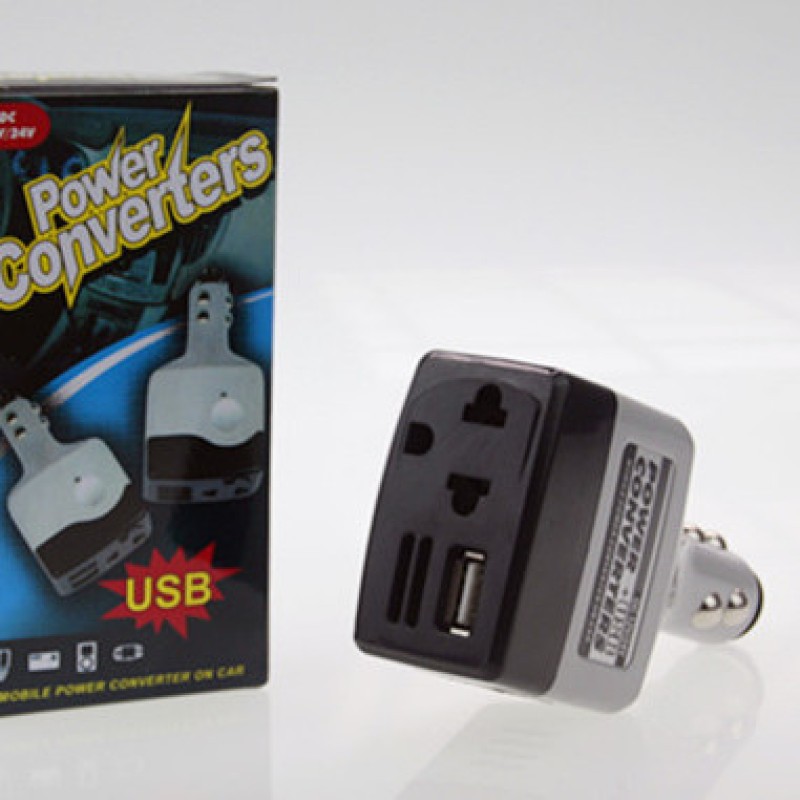 Car Power Supply Transformer – Mobile Phone USB Charger Adapter