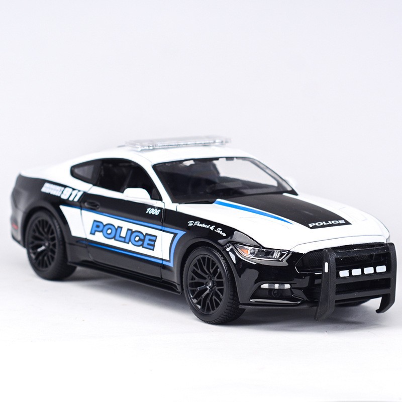 2015 Ford Mustang GT Police Car Model – Meritor Original Diecast