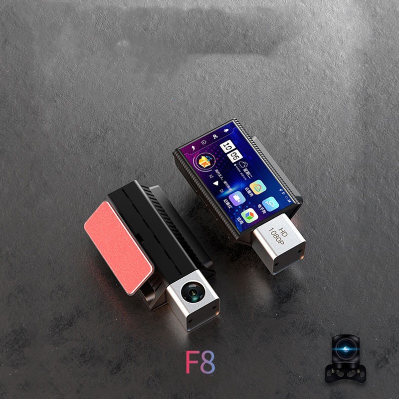 4G Front & Rear Dash Cam – HD Tachograph with GPS, Night Vision