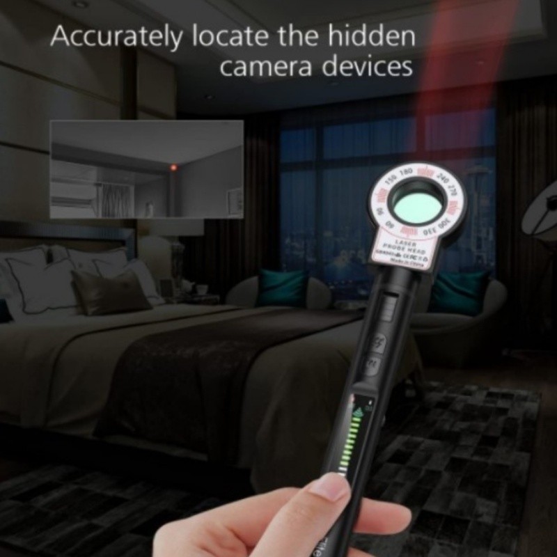 Wireless Signal & Radio Wave Detector – GPS Tracking Finder SC18