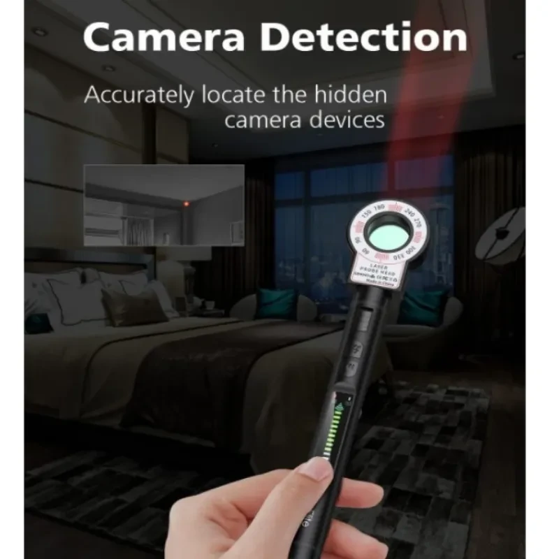 Wireless Signal & Radio Wave Detector – GPS Tracking Finder SC18