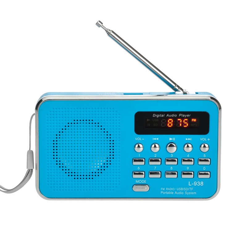 Portable MP3 Music Player – Multi-Function Card Radio Small Speaker
