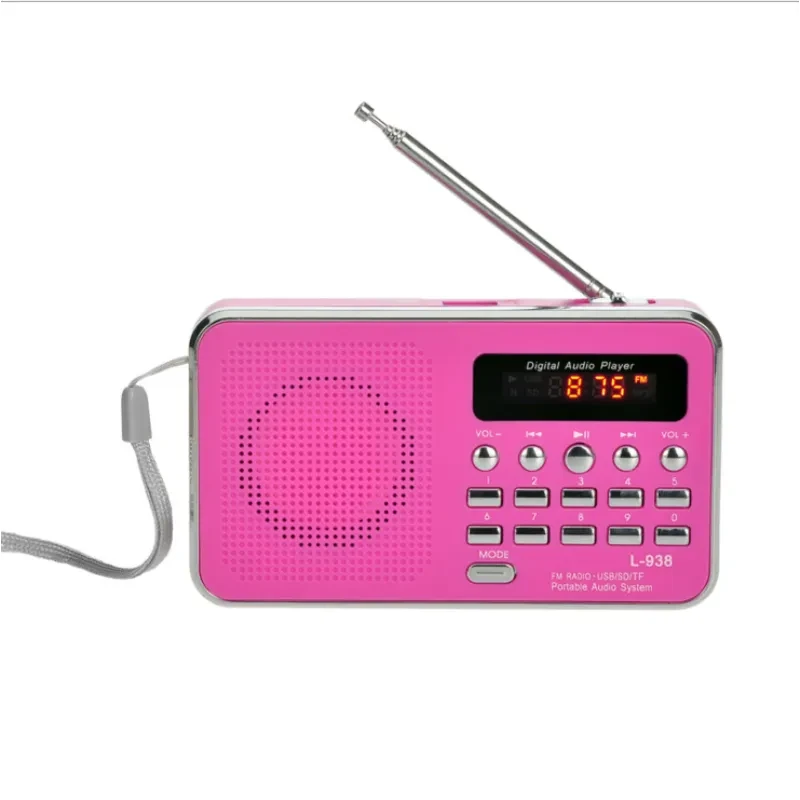 Portable MP3 Music Player – Multi-Function Card Radio Small Speaker