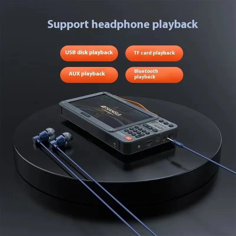 Bluetooth Radio with HD Video Player & Full Band Speaker
