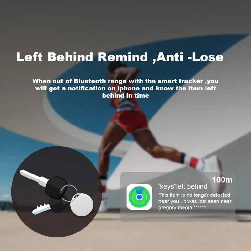 Durable Bluetooth GPS Tag – AirTag Substitute for Everyday Items