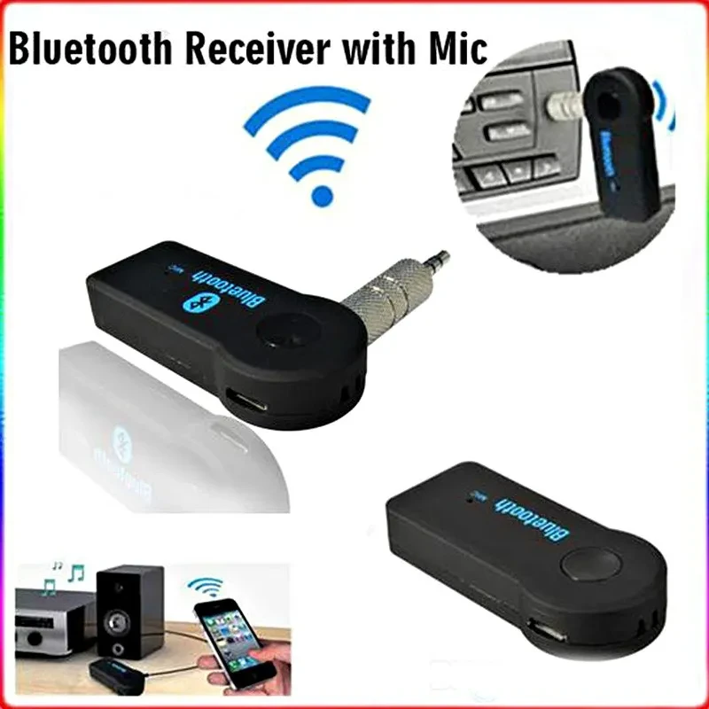 TuneMate Car Bluetooth AUX Dongle – Compact Wireless Audio Receiver