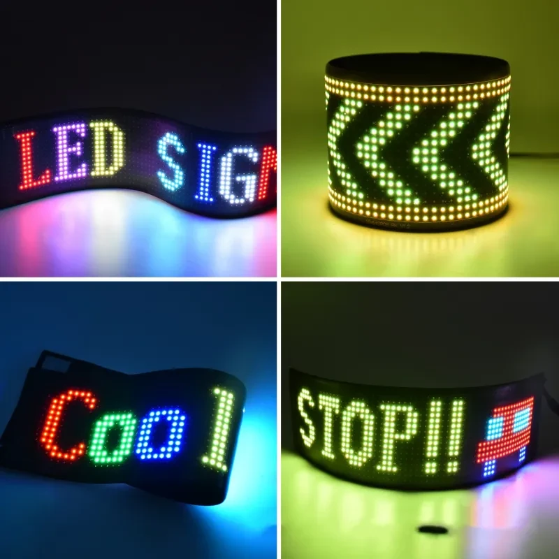 Programmable Car LED Sign – Full-Color Display with Custom Text & Animation
