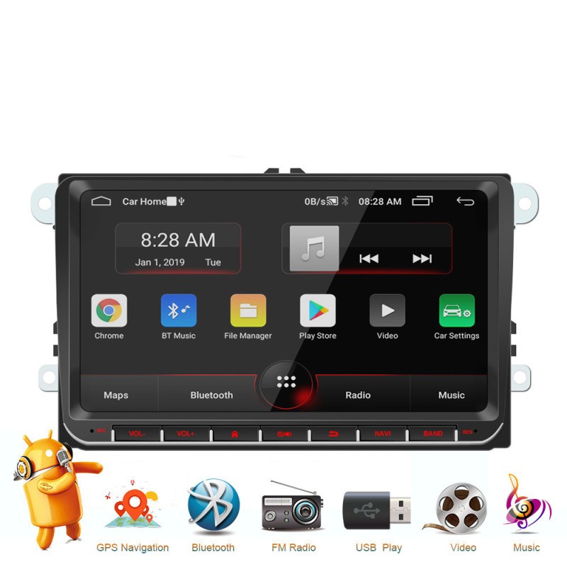 Volkswagen Compatible Android Car MP5 GPS Multimedia Player