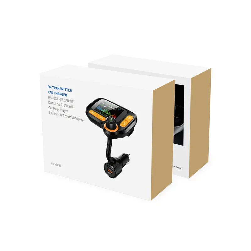DrivePro Car Bluetooth Multi-Function Player – Hands-Free + Fast Charge