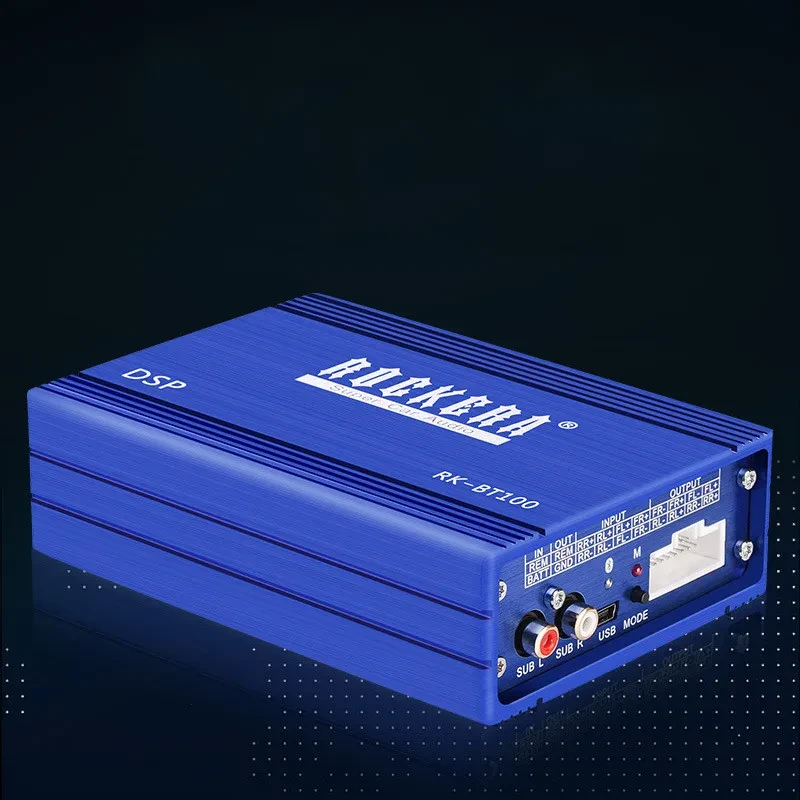 4-Channel Car Audio Amplifier – DSP Processor with 31-Band EQ