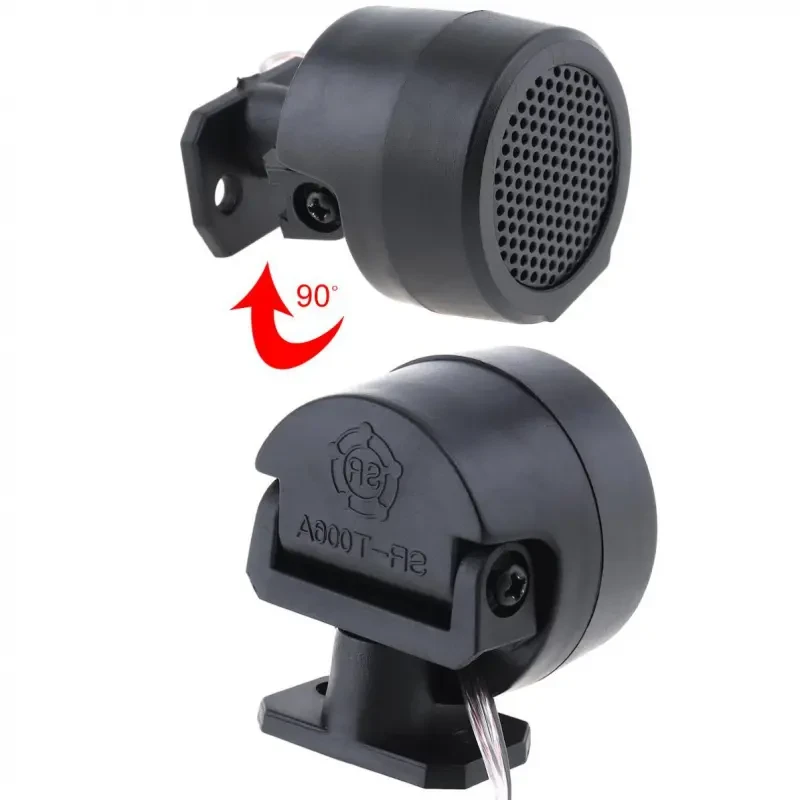 Dual 500W Car Audio Tweeters – Compact High-Fidelity Stereo Horns