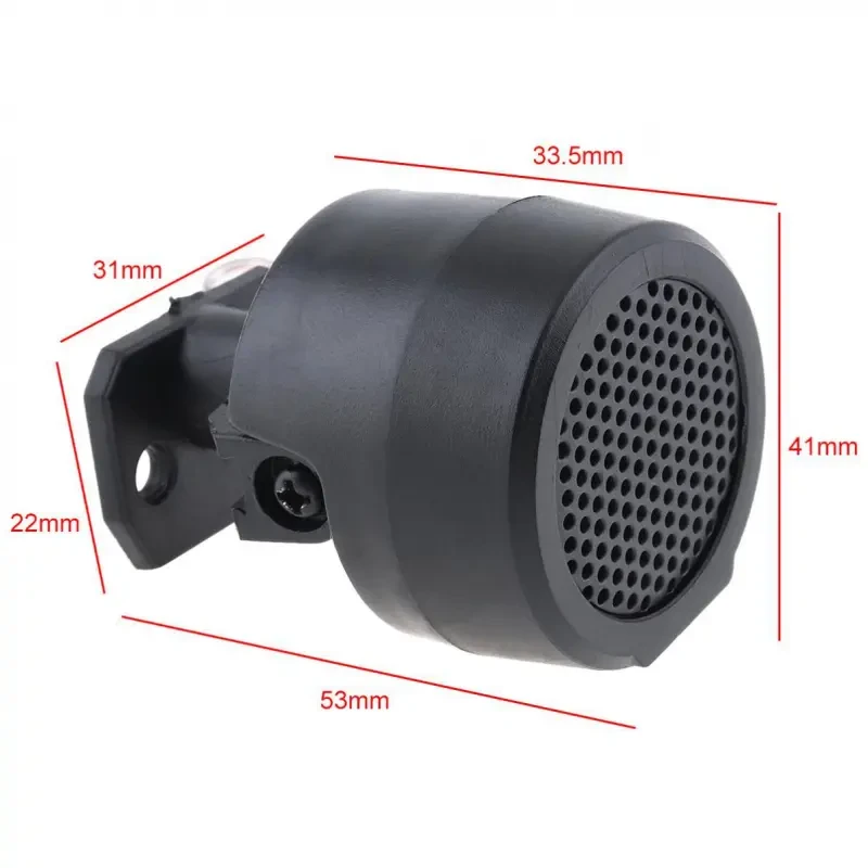 Dual 500W Car Audio Tweeters – Compact High-Fidelity Stereo Horns