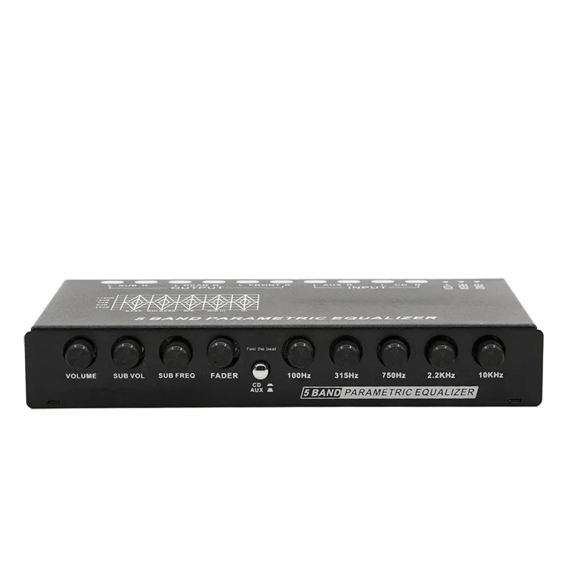 ProTune 6-Channel Car Audio EQ Amplifier – Subwoofer & Frequency Tuning