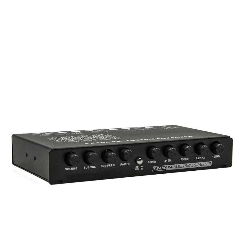 ProTune 6-Channel Car Audio EQ Amplifier – Subwoofer & Frequency Tuning