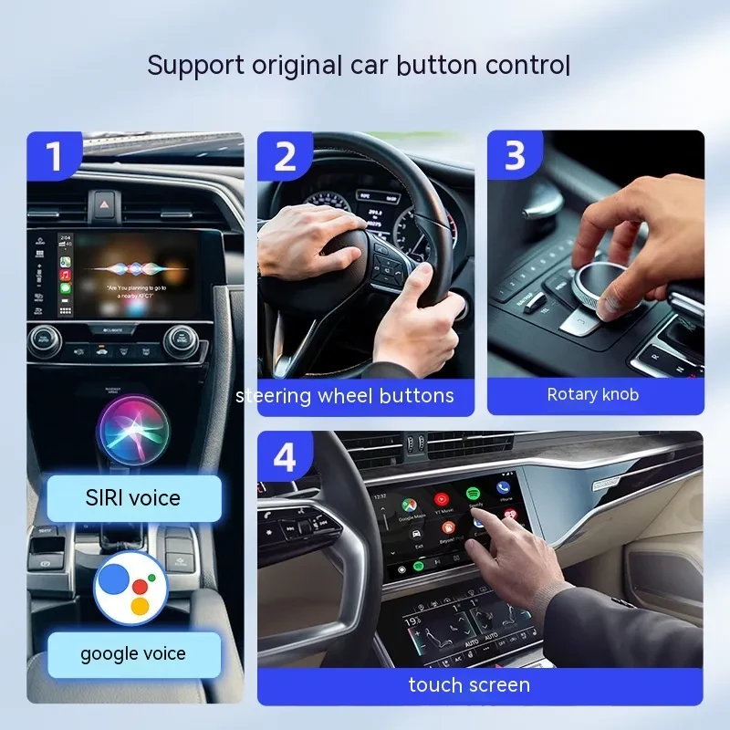 GarlnKit Car Audio & Video Box – Wired to Wireless Vehicle Adapter
