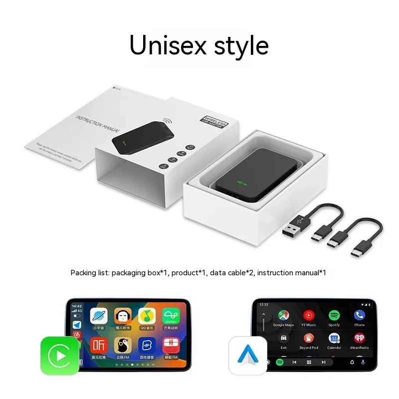 GarlnKit Car Audio & Video Box – Wired to Wireless Vehicle Adapter