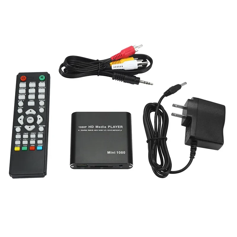 UltraHD 1080P Media Player – SD/USB/HDD HDMI High-Definition Player