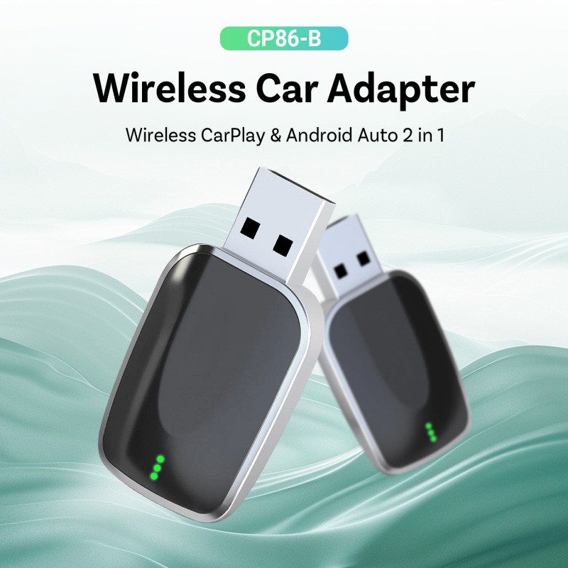 Smart Wireless CarPlay Dongle for Volvo XC60 2018-2025 β Plug & Play